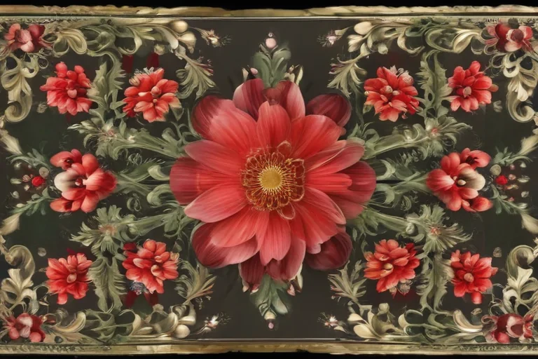flower transparent border