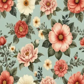 vintage flowers png