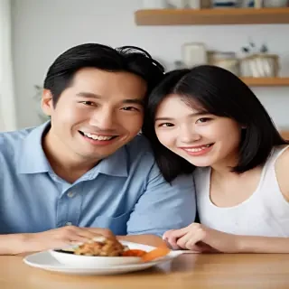 free use asian family