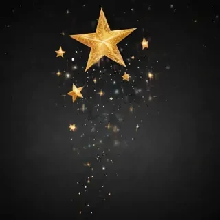 glittering stars png