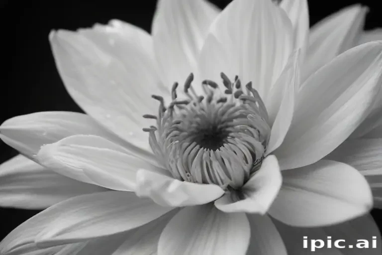 flower images black and white