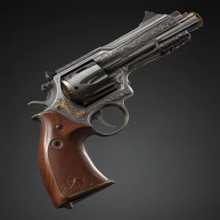 gun with transparent background