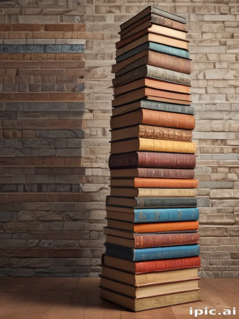bookstack clipart