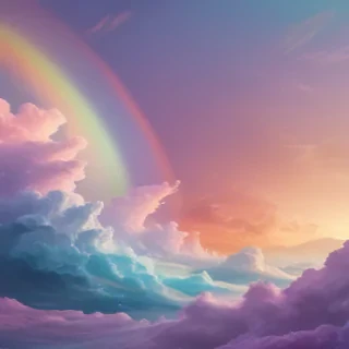 rainbow pastel wallpaper