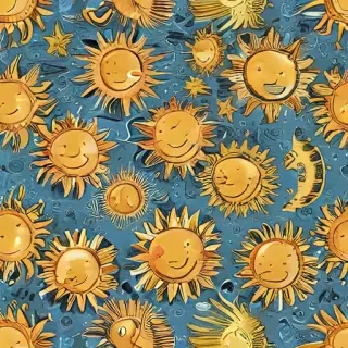 sun doodle
