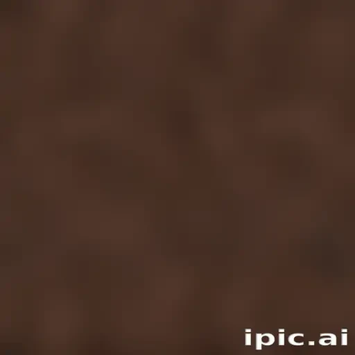 Abstract Background Featuring a Deep Brown Color with Soft Textures
