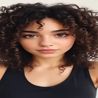 curly hair png