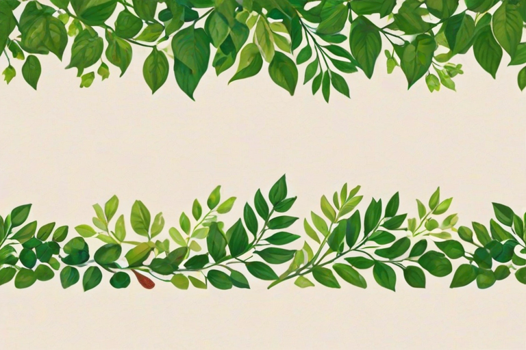 greenery border