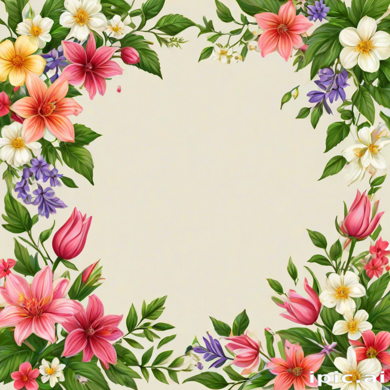 border flower png