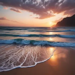 ios beach wallpaper