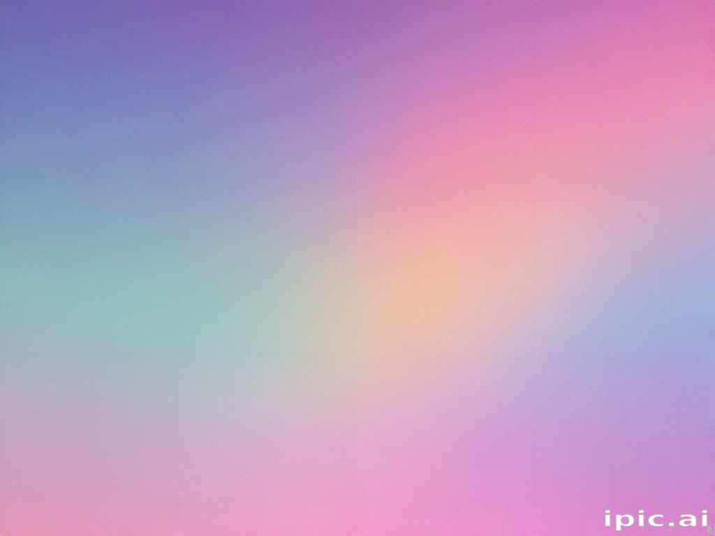 Soft and Dreamy Gradient Background Blending Pastel Colors for Creative ...