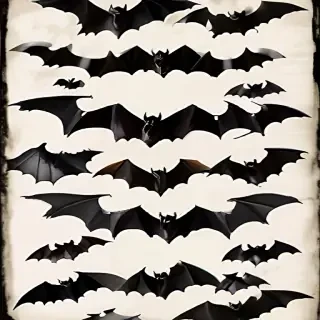 halloween bats png