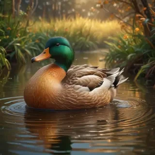 background duck