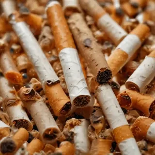 transparent cigarette