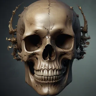 skull phone wallpaper