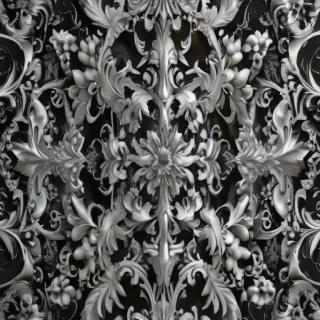 black and white pattern