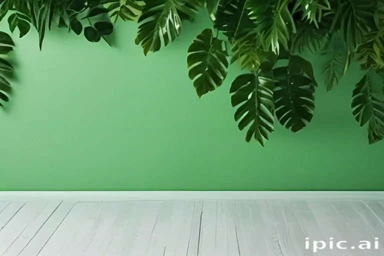 green aesthetic background