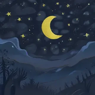starry night png