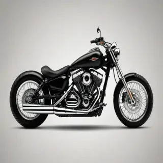 motorcycle clipart black and white