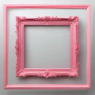 pink frame png