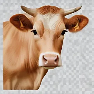 transparent cow png