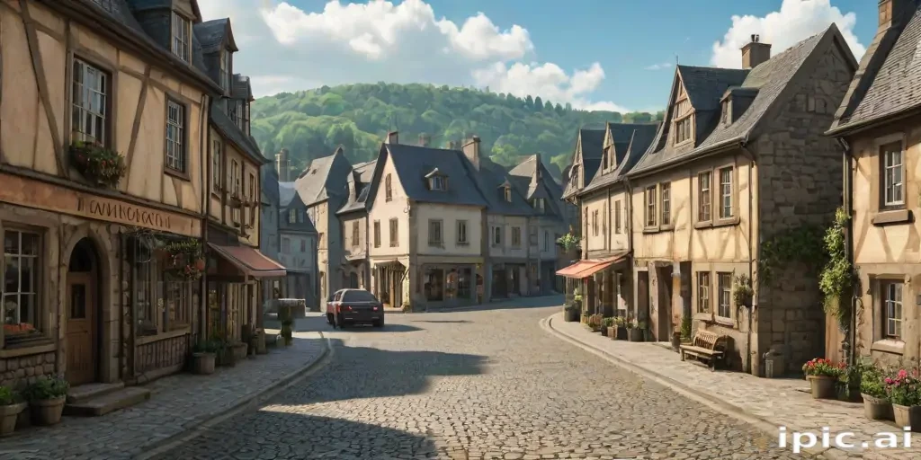 town background