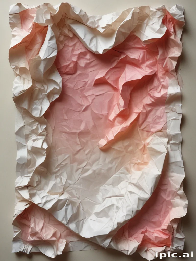 crumpled paper overlay