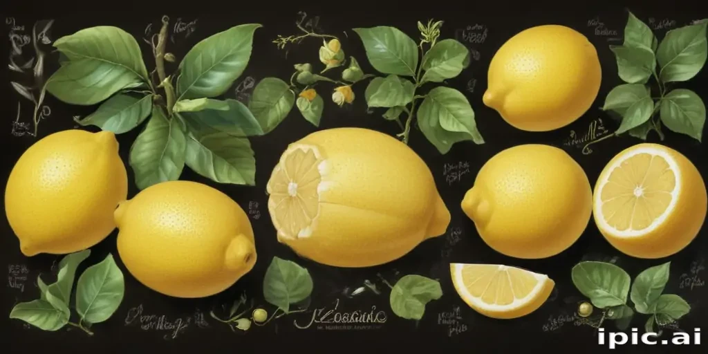 lemon clip art