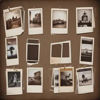 polaroid frames png