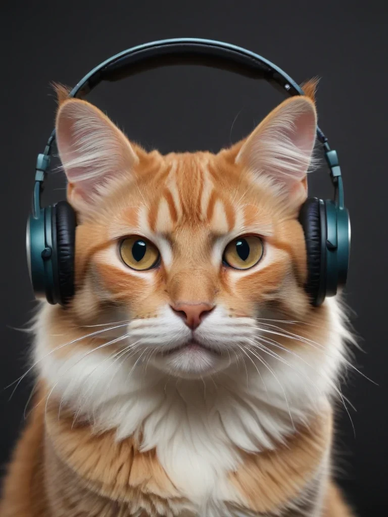 cat headphones png