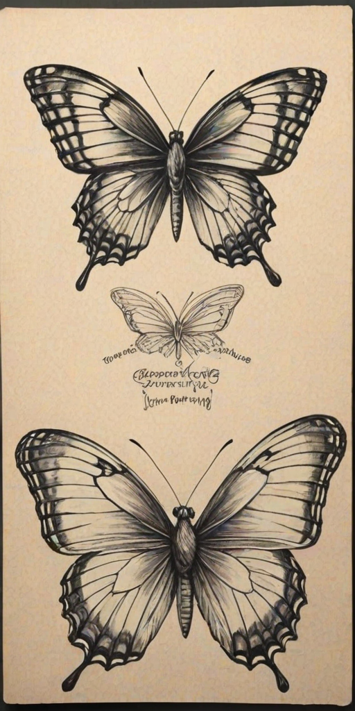 buterfly drawings
