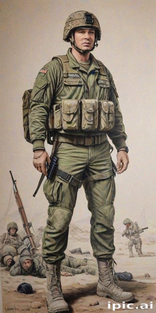 army drawing