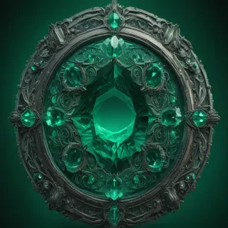 emerald green bg