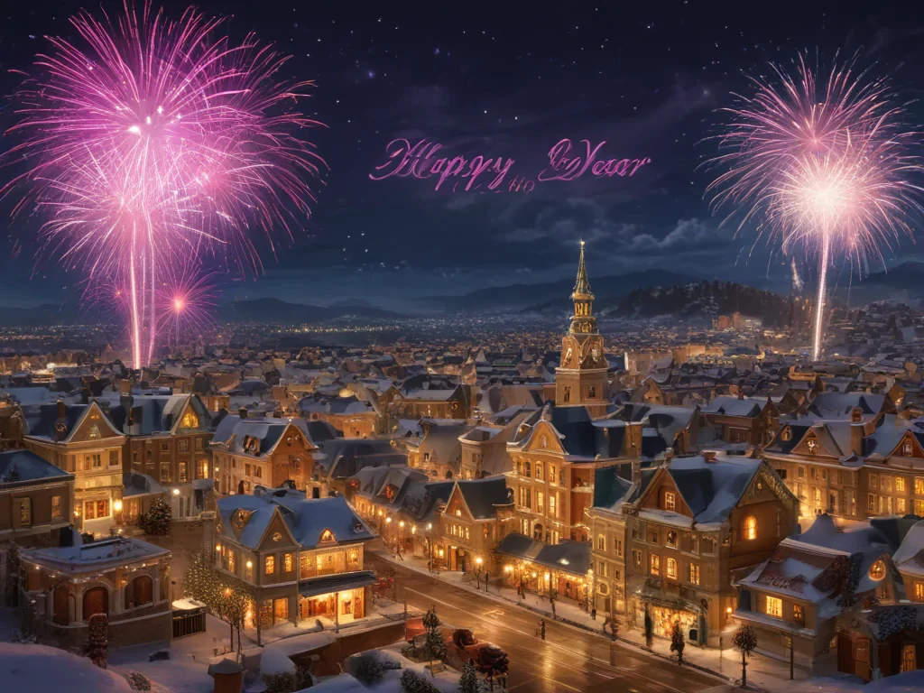 happy new year desktop background