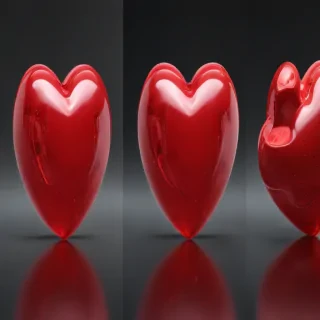 red heart