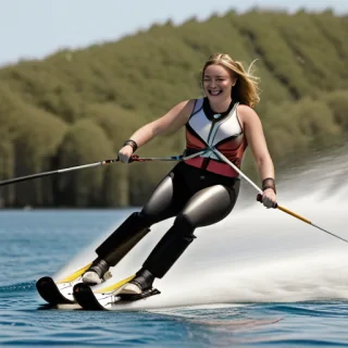 water skiing
