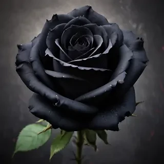 black rose picture