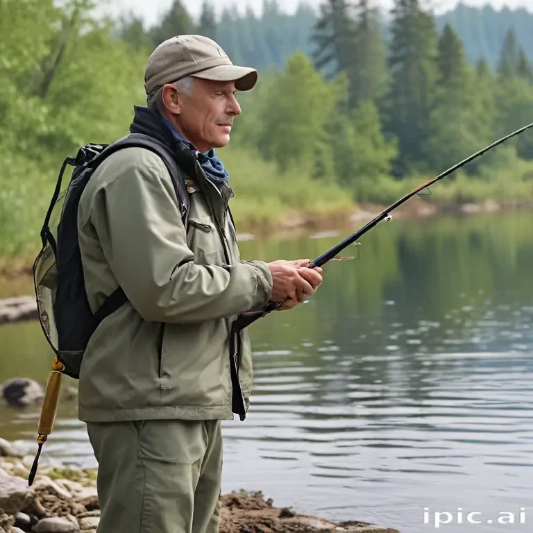 rod in fishing
