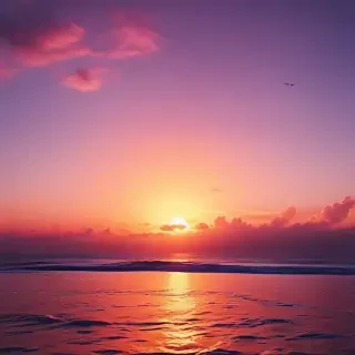 sunset aesthetic wallpaper