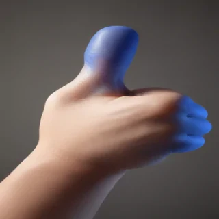 blue thumbs up emoji