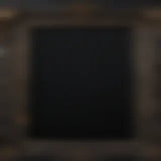 black frame background