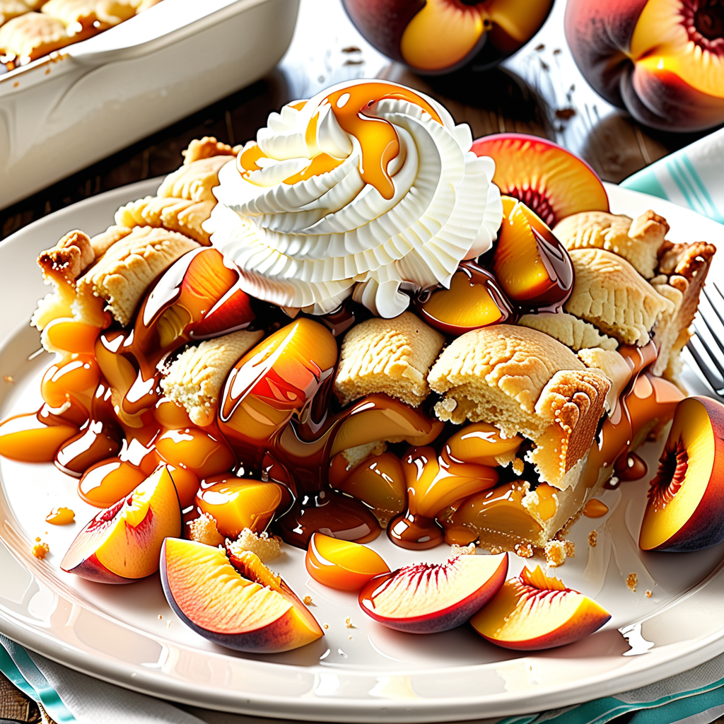 peach cobbler from cake mix