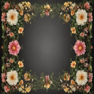 floral frame