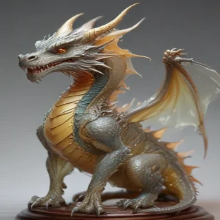 transparent dragon