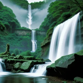 waterfall background wallpaper