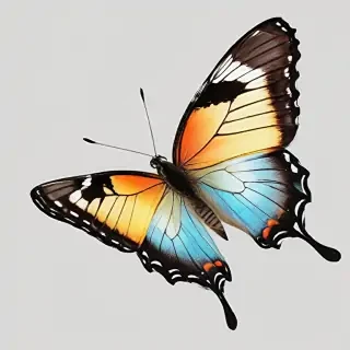 butterfly transparent