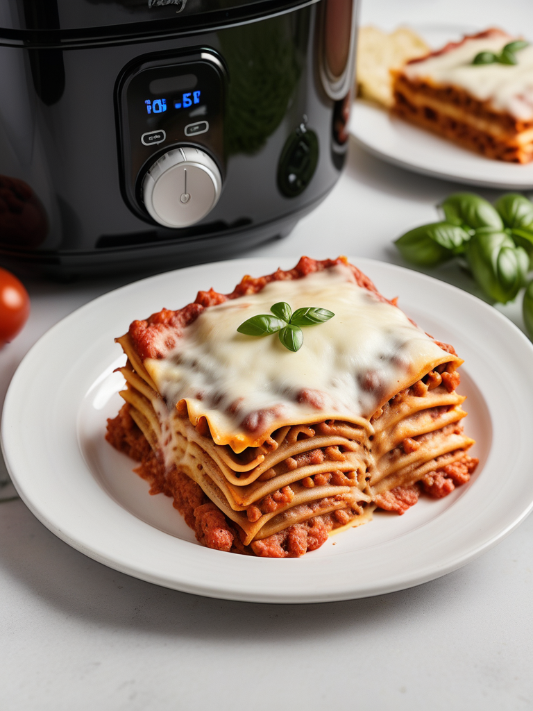 frozen lasagna in air fryer