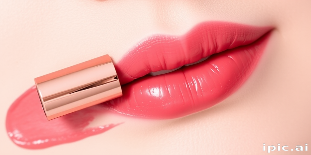 Sheer rose-petal pink lip stain "Blossom Whisper" offering a natural flush of color, hydrating properties, and a lightweight feel for everyday wear