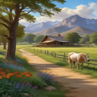 ranch background