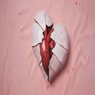 broken heart aesthetic
